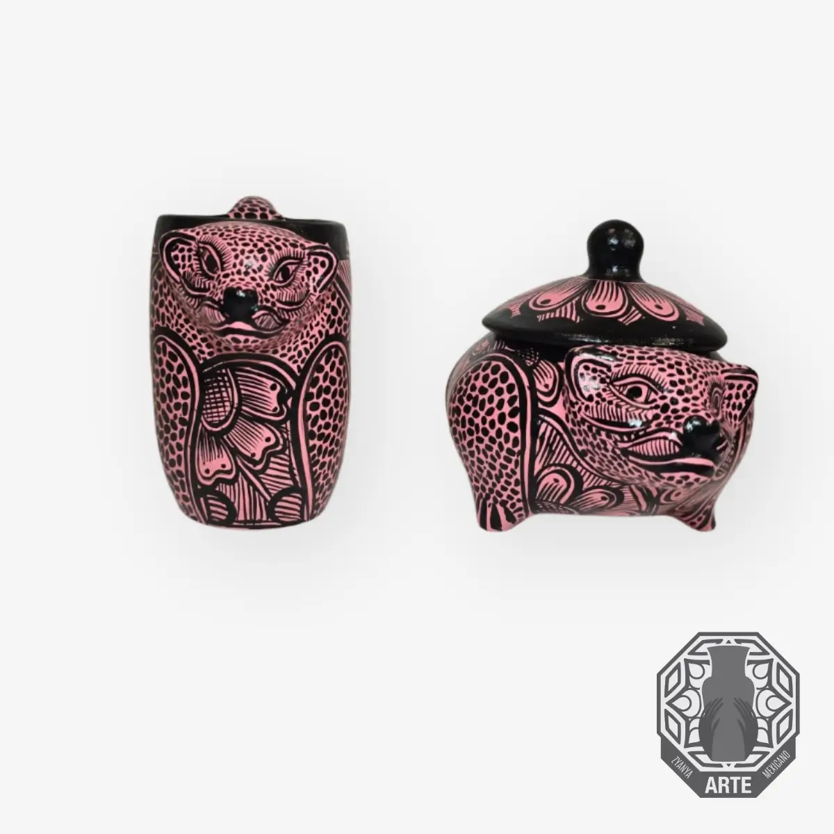 Juego de taza con azucarera